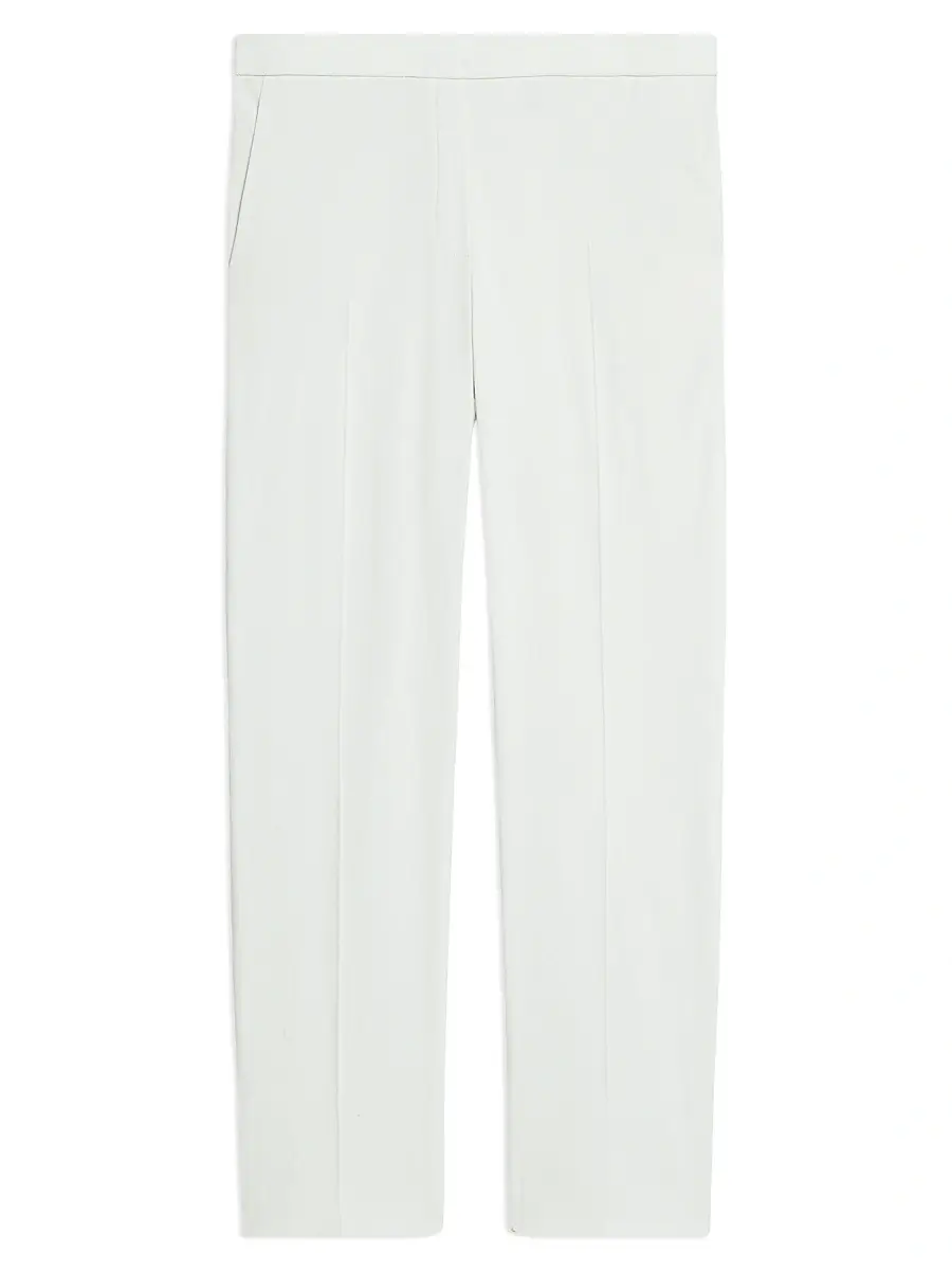 Theory Women's Treeca Linen Pull-On Crop Pants
