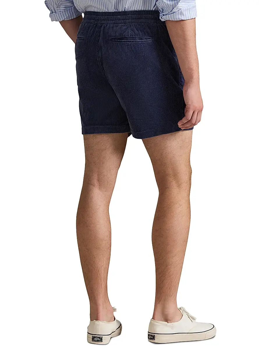 Polo Ralph Lauren Men's Logo Corduroy Drawstring Shorts | Thumbnail 4