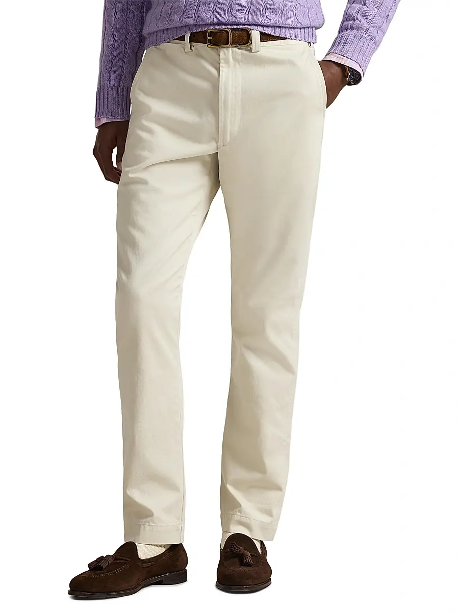 Polo Ralph Lauren Men's Salinger Cotton Twill Straight-Leg Pants | Thumbnail 3 Polo Ralph Lauren Men's Salinger Cotton Twill Straight-Leg Pants | Thumbnail 3