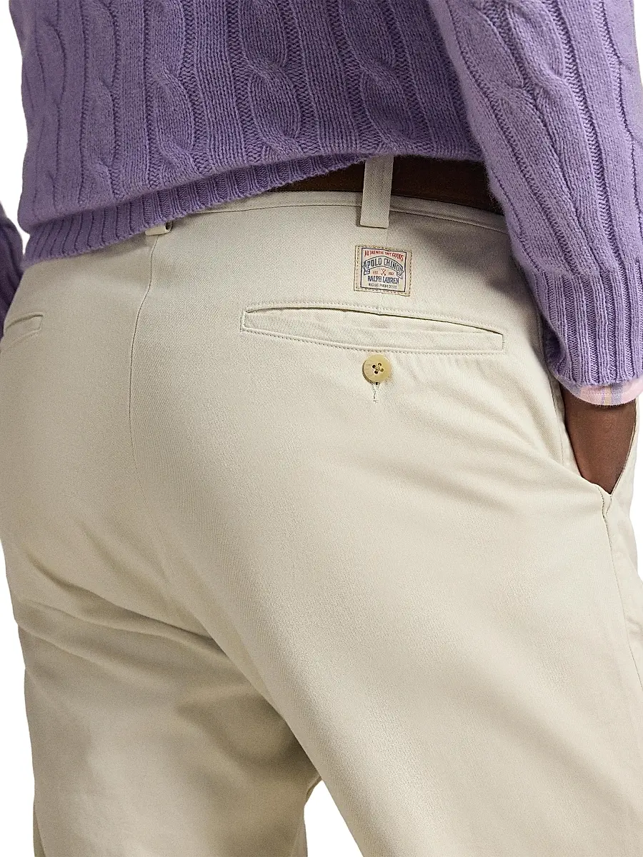 Polo Ralph Lauren Men's Salinger Cotton Twill Straight-Leg Pants | Thumbnail 5 Polo Ralph Lauren Men's Salinger Cotton Twill Straight-Leg Pants | Thumbnail 5