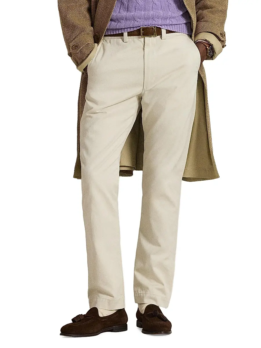Polo Ralph Lauren Men's Salinger Cotton Twill Straight-Leg Pants | Thumbnail 6 Polo Ralph Lauren Men's Salinger Cotton Twill Straight-Leg Pants | Thumbnail 6