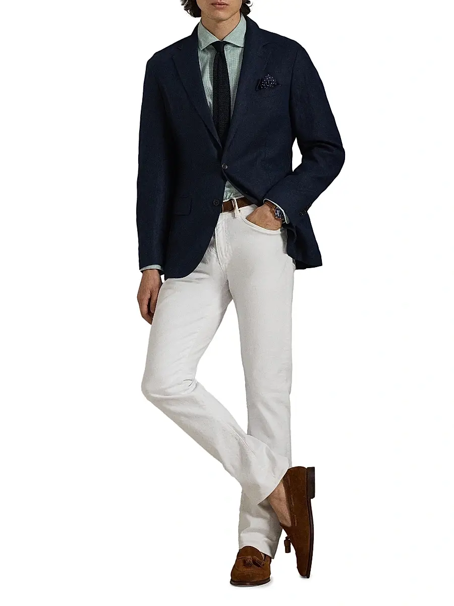 Polo Ralph Lauren Men's Check Cotton Poplin Shirt | Thumbnail 2 Polo Ralph Lauren Men's Check Cotton Poplin Shirt | Thumbnail 2