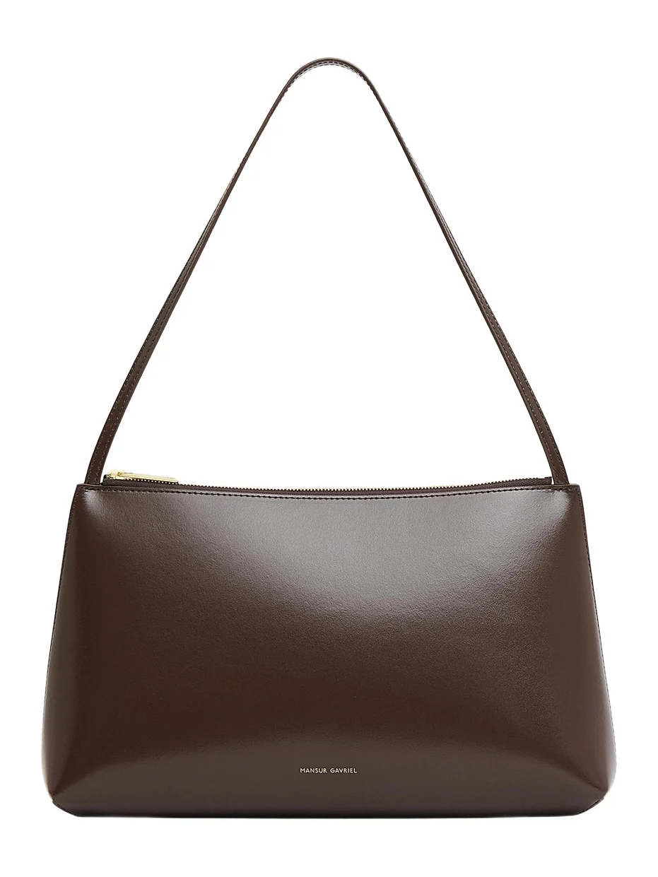 Women's Large Gaia Leather Shoulder Bag