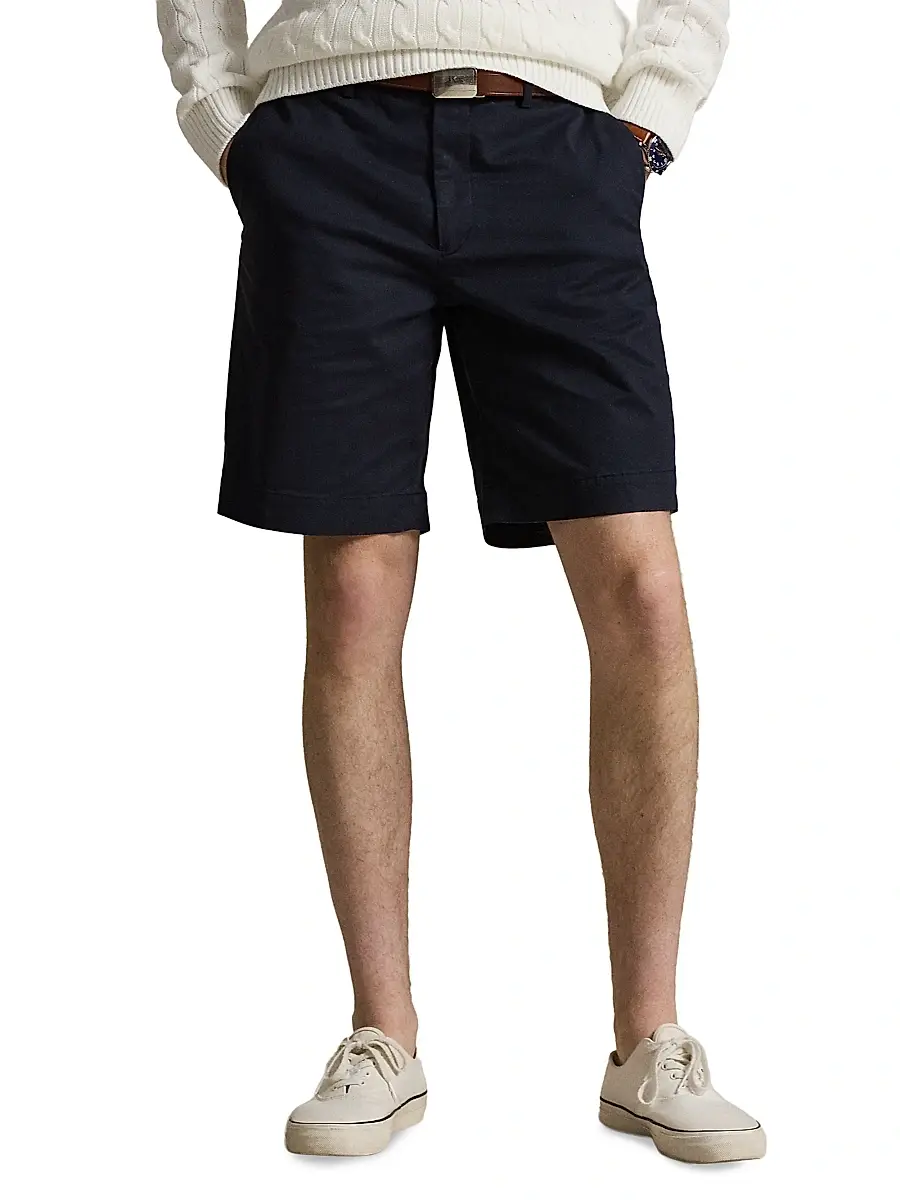 Polo Ralph Lauren Men's Stretch-Cotton Twill Shorts | Thumbnail 3 Polo Ralph Lauren Men's Stretch-Cotton Twill Shorts | Thumbnail 3