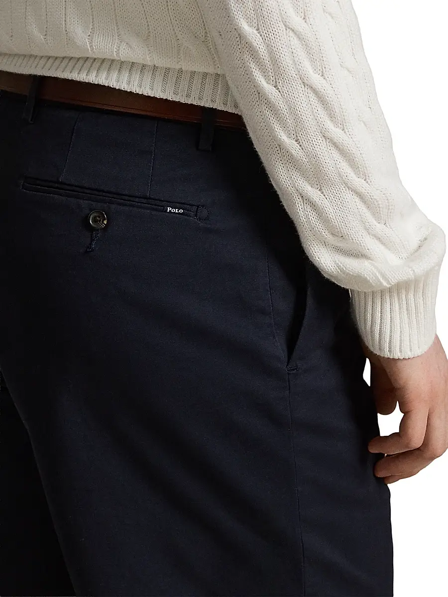 Polo Ralph Lauren Men's Stretch-Cotton Twill Shorts | Thumbnail 5 Polo Ralph Lauren Men's Stretch-Cotton Twill Shorts | Thumbnail 5