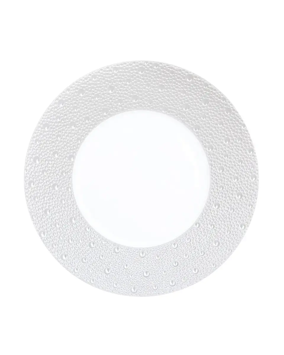 Bernardaud Ecume Perle Dinner Plate, 10.2"