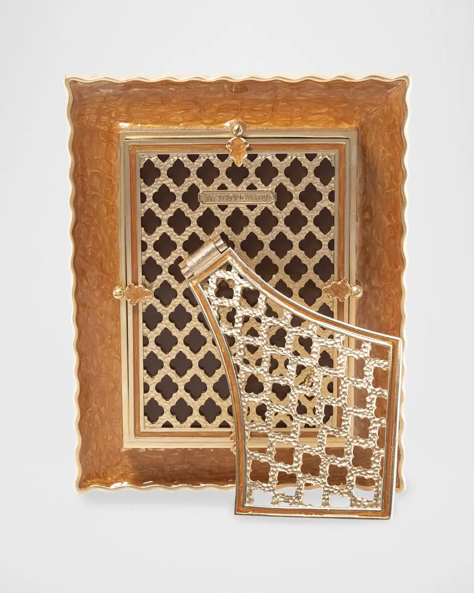 Jay Strongwater 5" x 7" Mixed Animal-Print Picture Frame | Thumbnail 3 Jay Strongwater 5" x 7" Mixed Animal-Print Picture Frame | Thumbnail 3