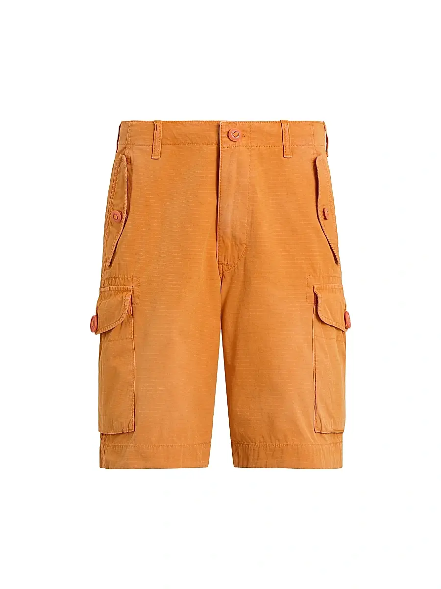 Polo Ralph Lauren Men's Garment-Dyed Ripstop Cargo Shorts