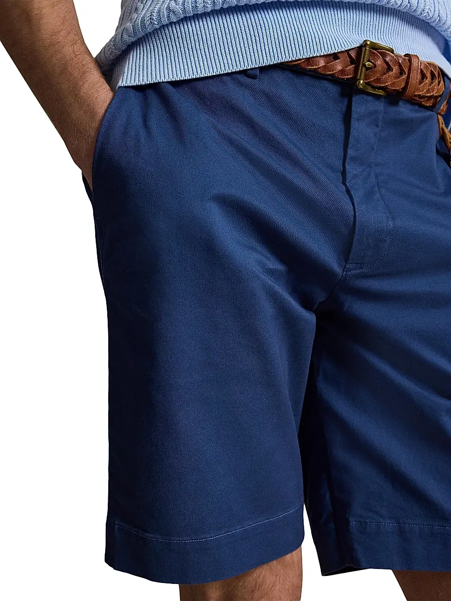 Polo Ralph Lauren Men's Stretch-Cotton Twill Shorts | Thumbnail 4 Polo Ralph Lauren Men's Stretch-Cotton Twill Shorts | Thumbnail 4