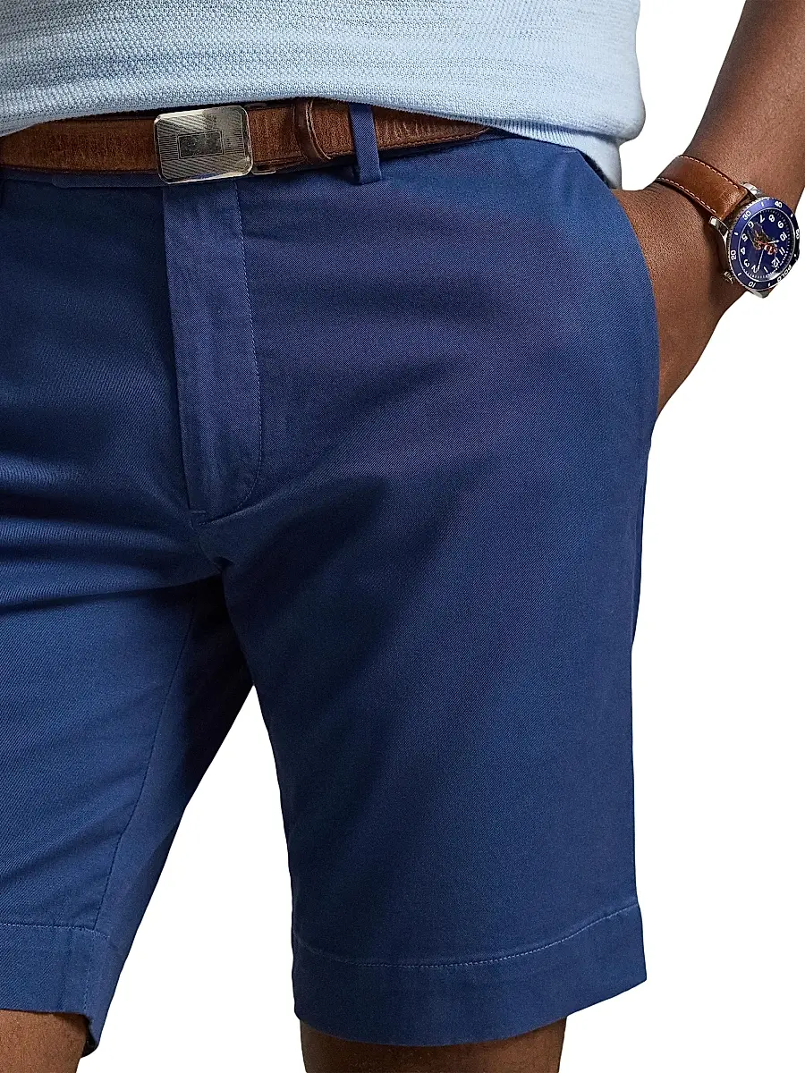 Polo Ralph Lauren Men's Stretch-Cotton Twill Shorts | Thumbnail 5 Polo Ralph Lauren Men's Stretch-Cotton Twill Shorts | Thumbnail 5
