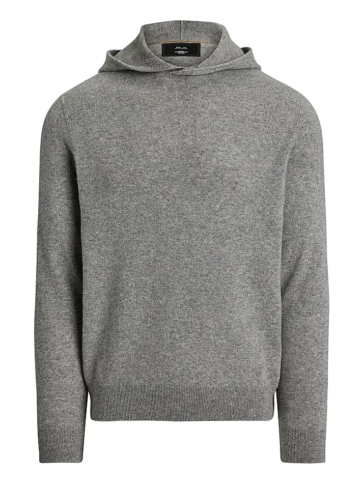 Men's Cashmere Knit Hoodie Men's Cashmere Knit Hoodie