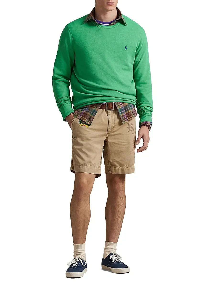 Polo Ralph Lauren Men's Island Loopback Crew Sweatshirt | Thumbnail 2 Polo Ralph Lauren Men's Island Loopback Crew Sweatshirt | Thumbnail 2