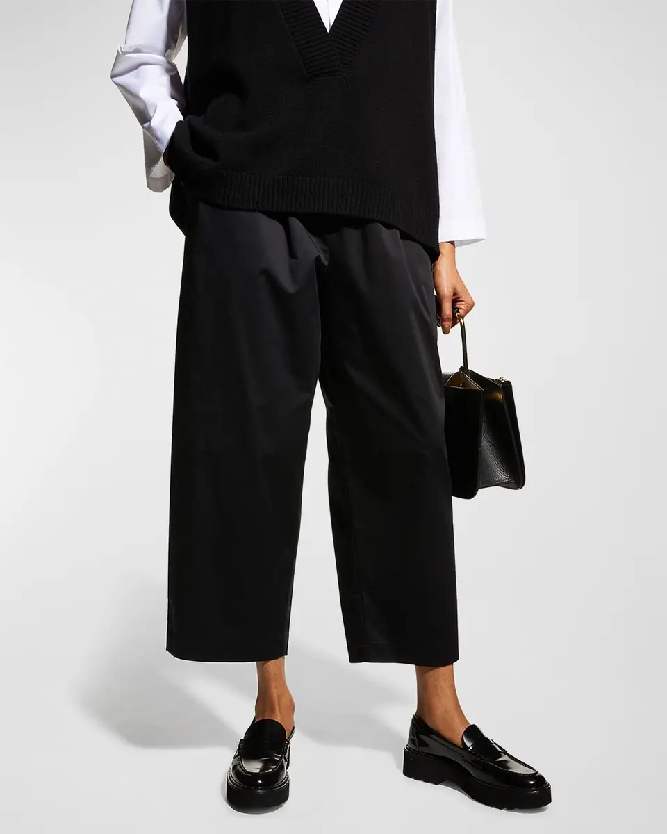 Eskandar Japanese Wide-Leg Trousers | Thumbnail 6