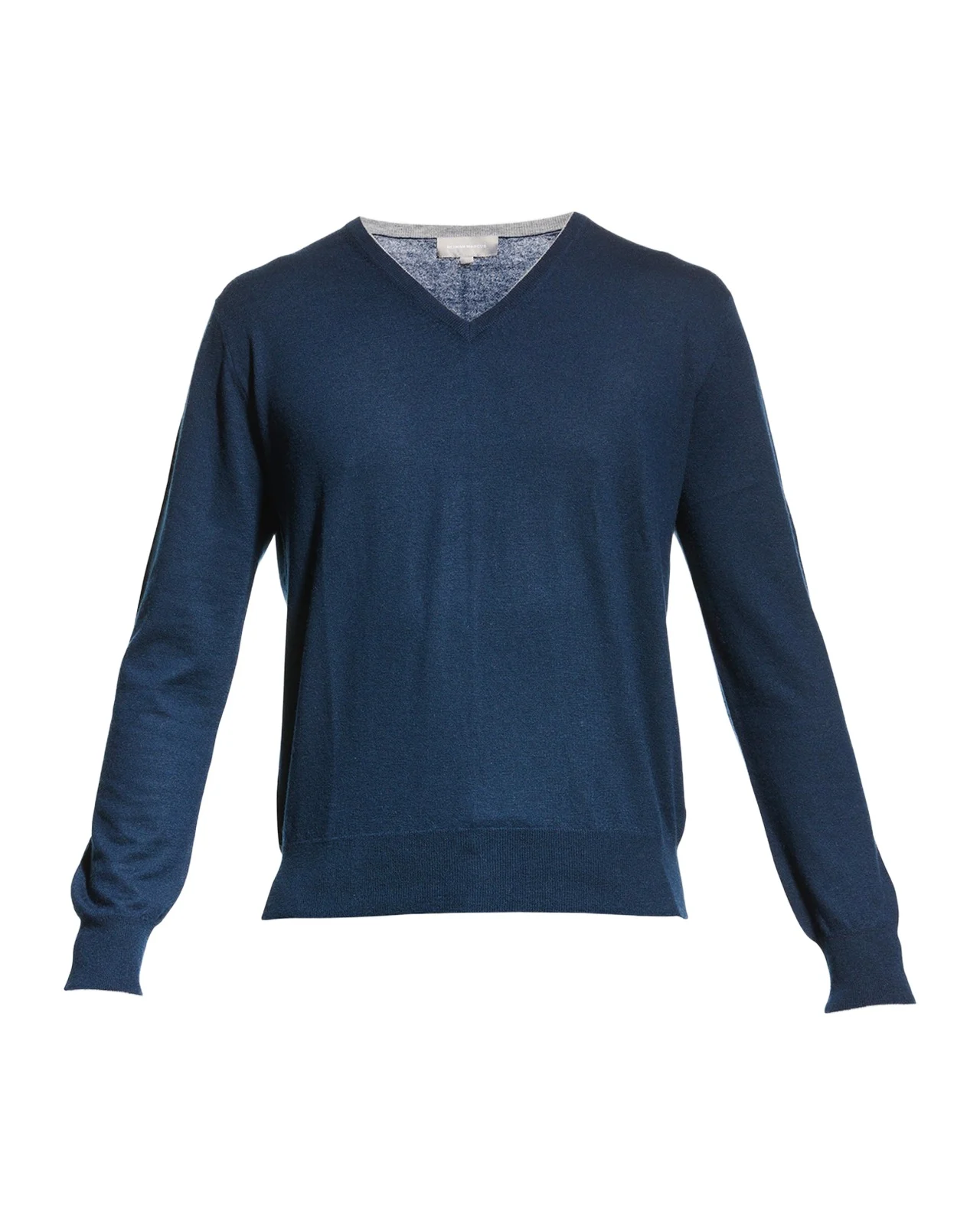 Men's Extra Lightweight Wool-Cashmere V-Neck Sweater Men's Extra Lightweight Wool-Cashmere V-Neck Sweater