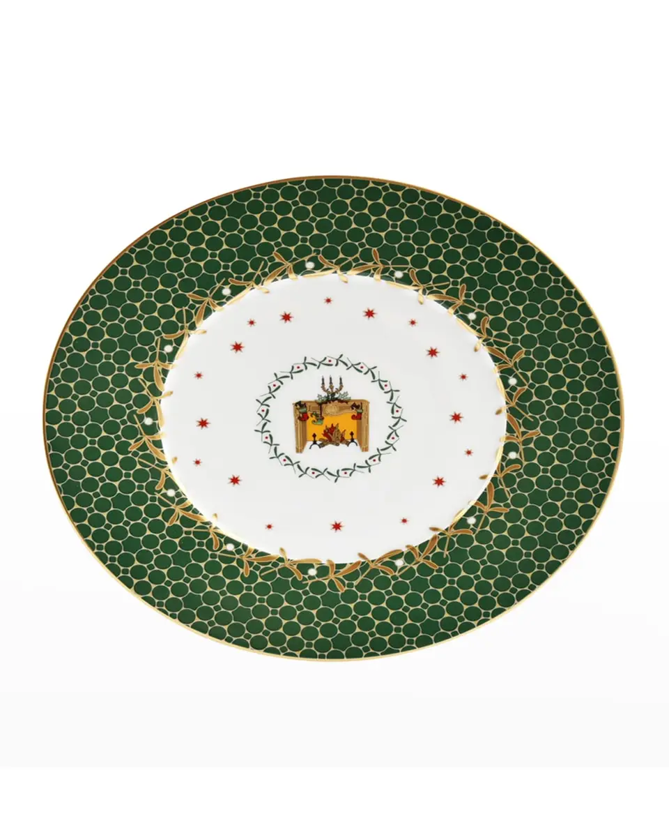 Bernardaud Green Fire Salad Plate | Thumbnail 2