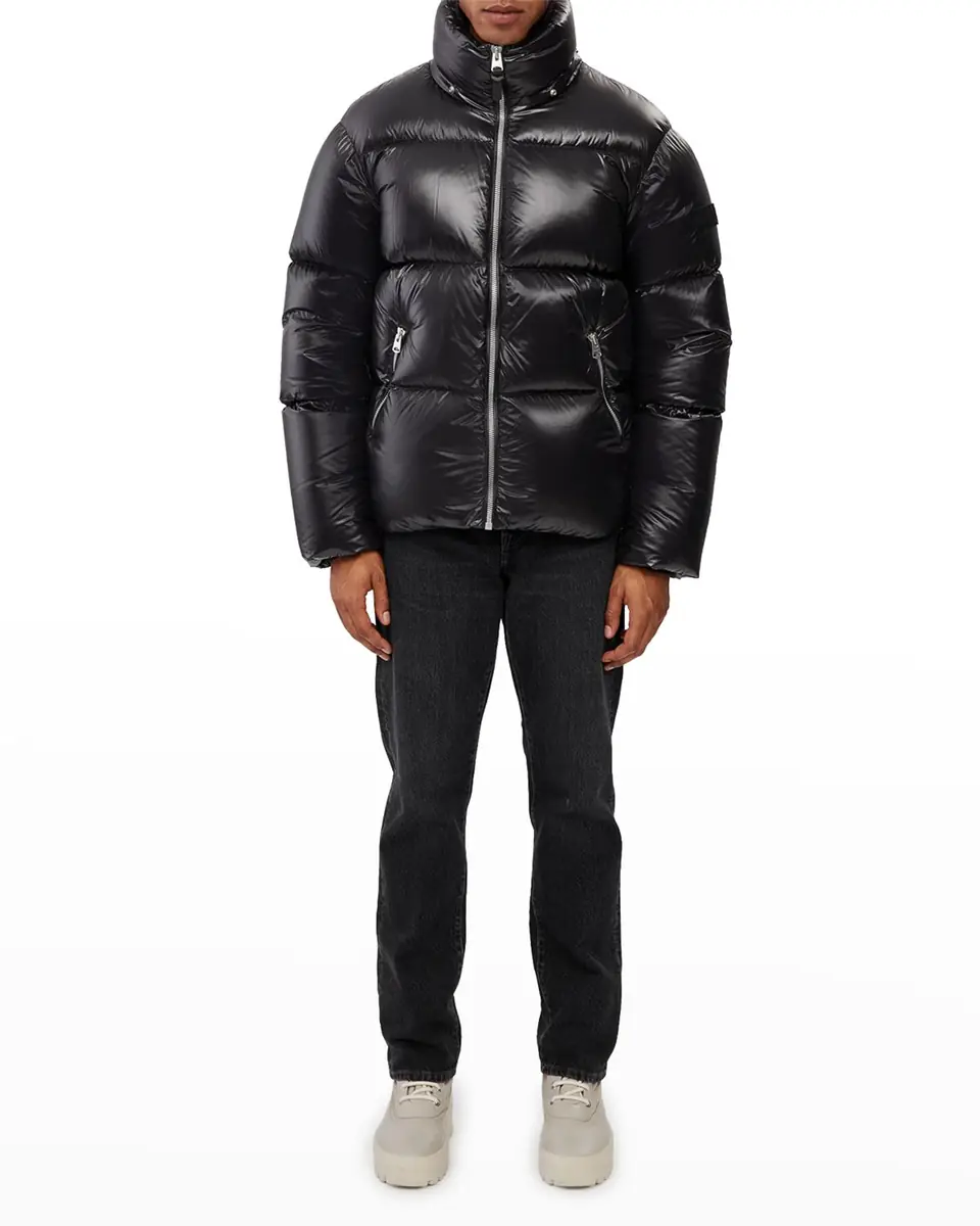 Mackage Men's Kent Short Hooded Puffer Coat | Thumbnail 2 Mackage Men's Kent Short Hooded Puffer Coat | Thumbnail 2