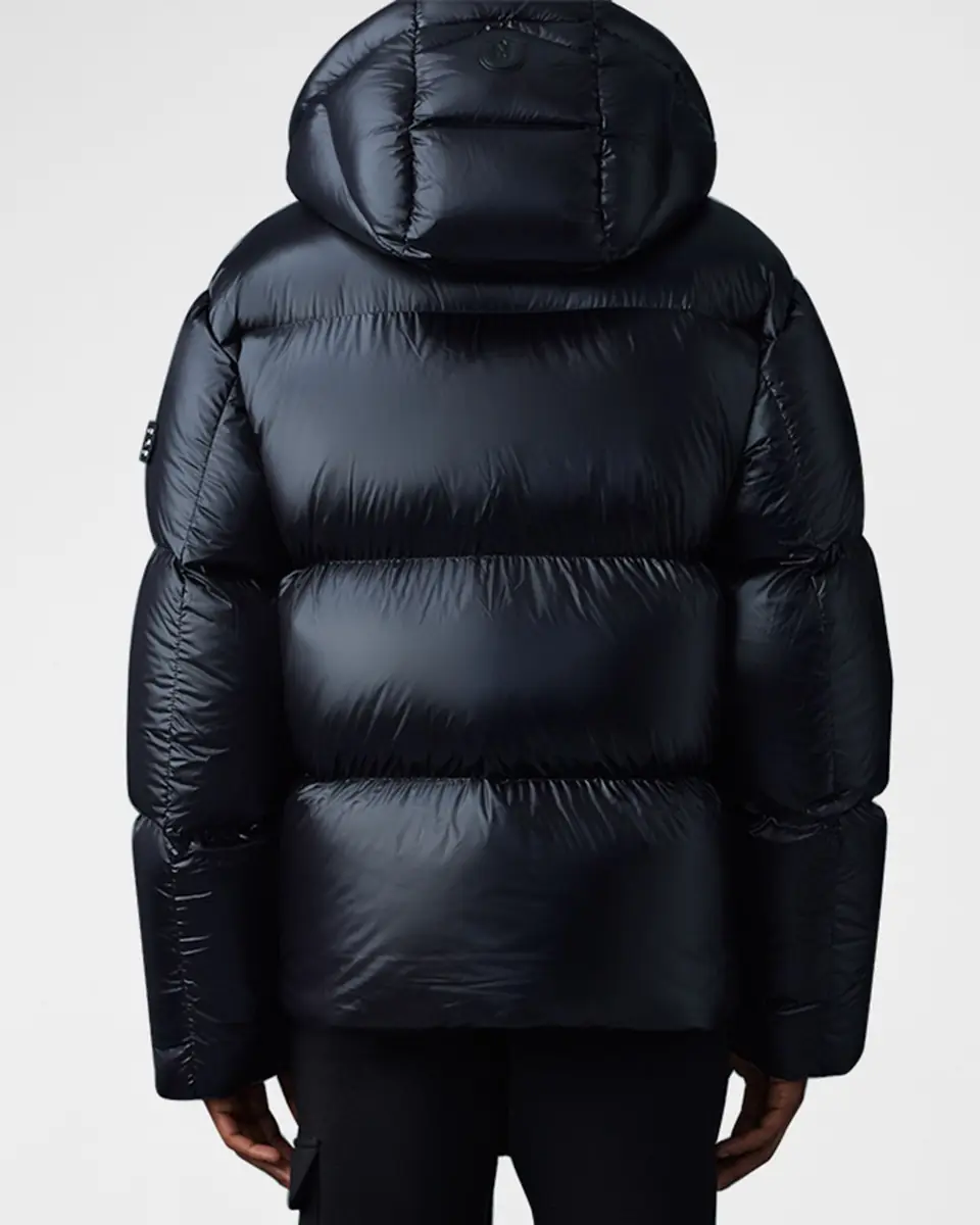 Mackage Men's Kent Short Hooded Puffer Coat | Thumbnail 3 Mackage Men's Kent Short Hooded Puffer Coat | Thumbnail 3