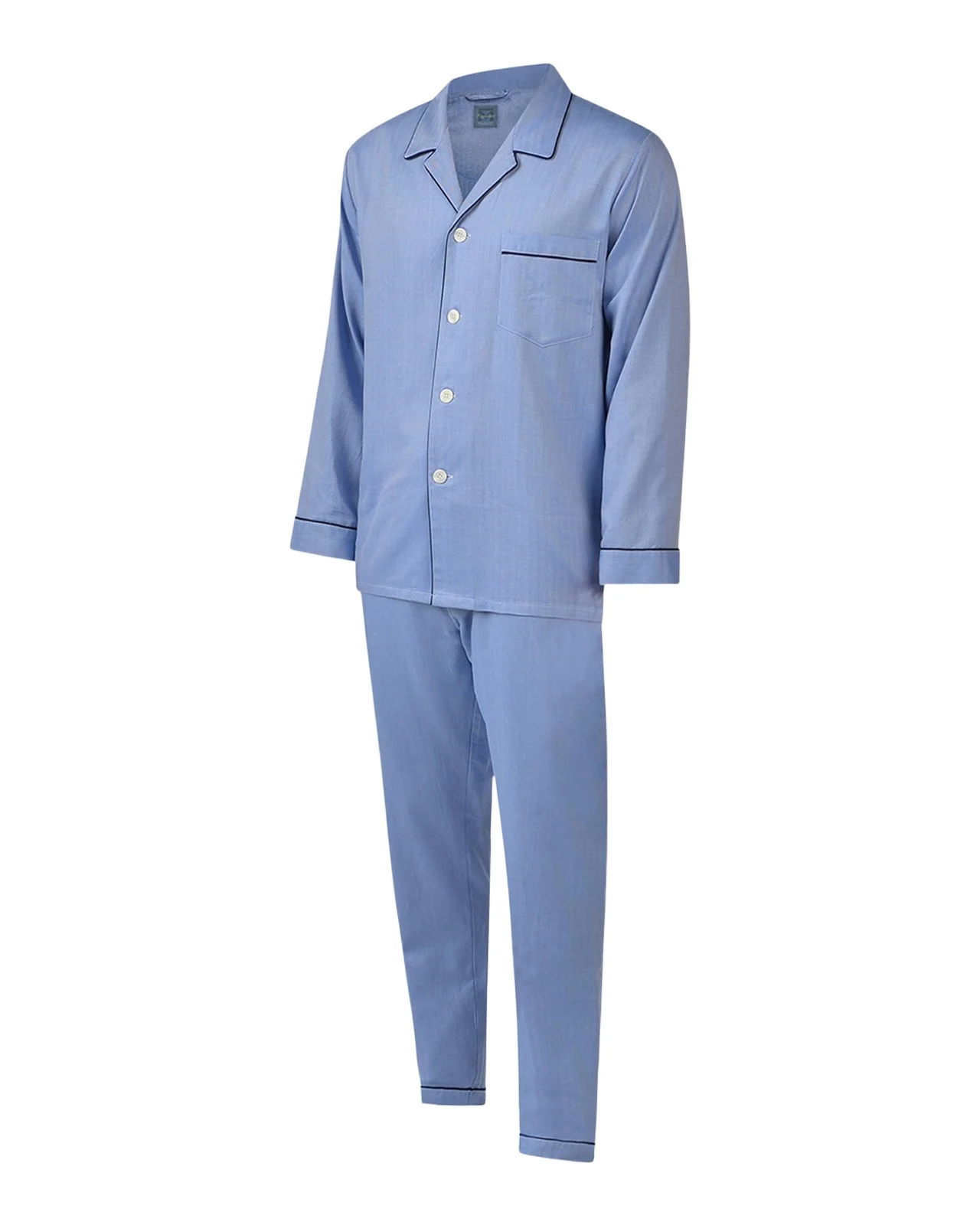 Men's Piped Pajama Set Men's Piped Pajama Set