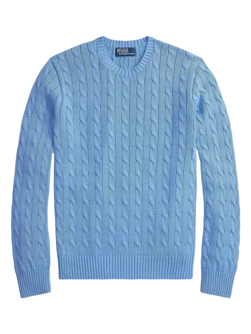 Men's Cotton Cable-Knit Crewneck Sweater Men's Cotton Cable-Knit Crewneck Sweater