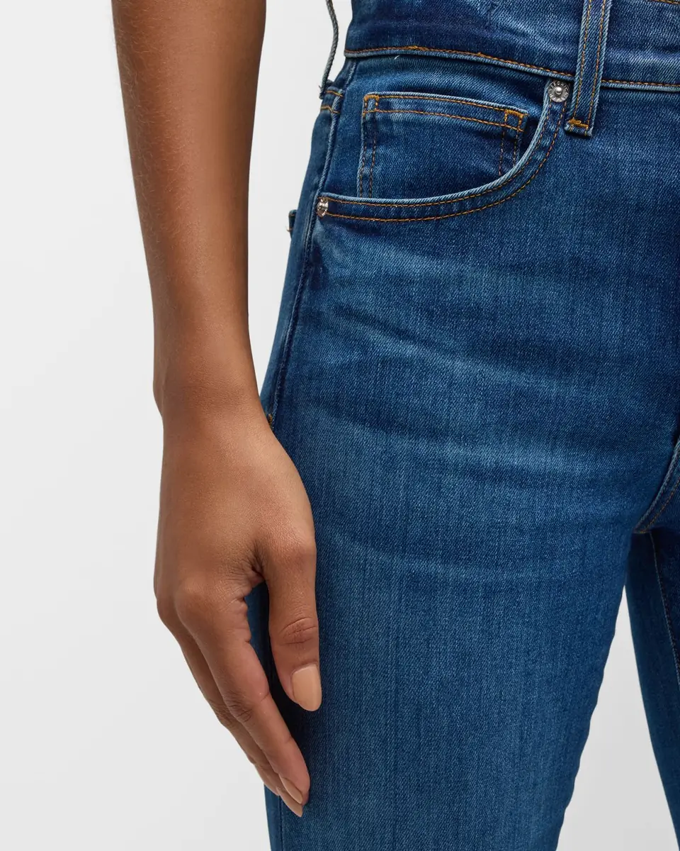 Veronica Beard Beverly High-Rise Skinny Flare Jeans | Thumbnail 5