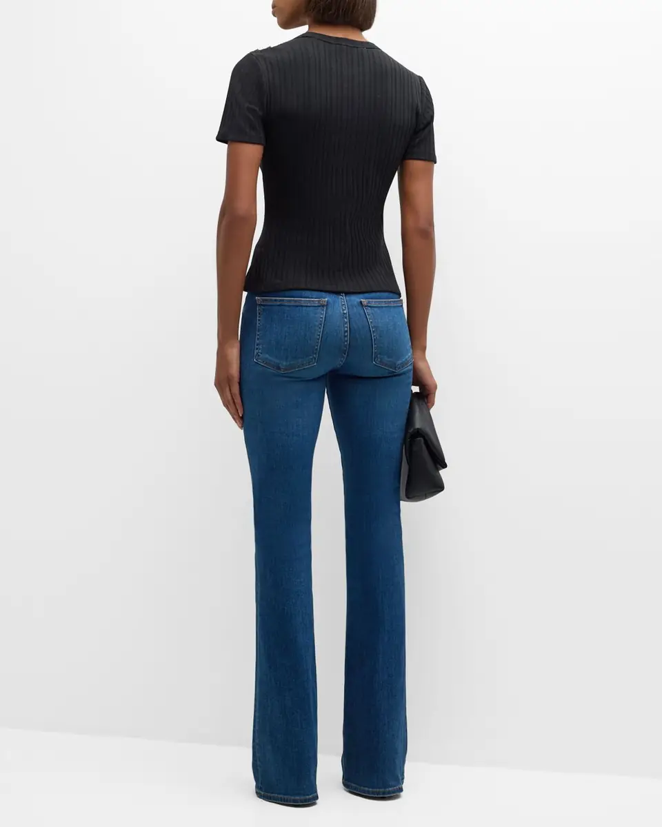 Veronica Beard Beverly High-Rise Skinny Flare Jeans | Thumbnail 6