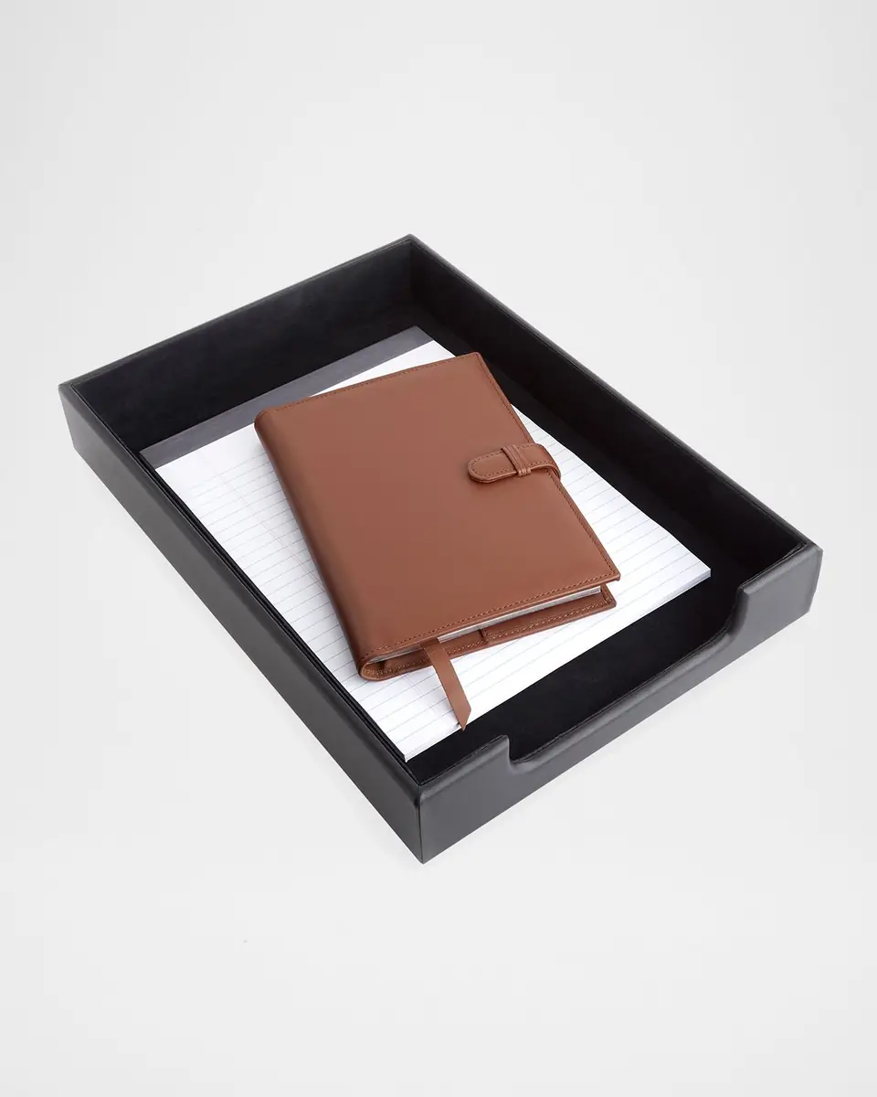 Royce New York Personalized Leather Letter Desk Tray | Thumbnail 4 Royce New York Personalized Leather Letter Desk Tray | Thumbnail 4