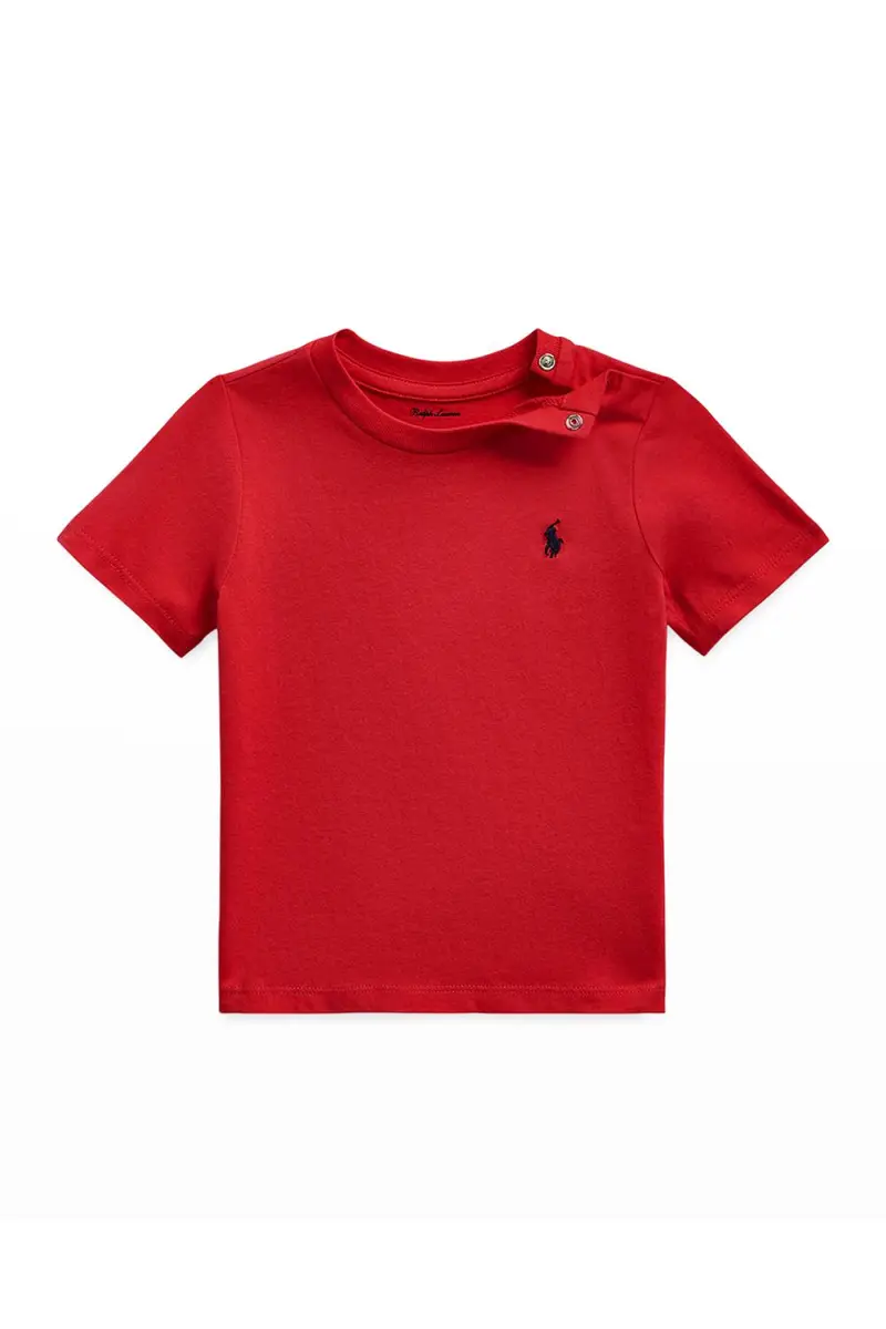Polo Ralph Lauren Boy's Cotton Jersey Crewneck Tee | Thumbnail 4