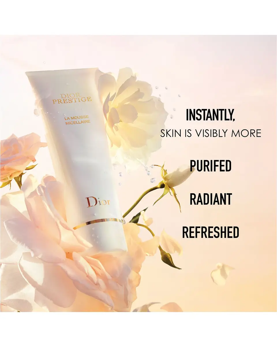 Dior Prestige Micellar La Mousse Face Cleanser, 4.2 oz | Thumbnail 4