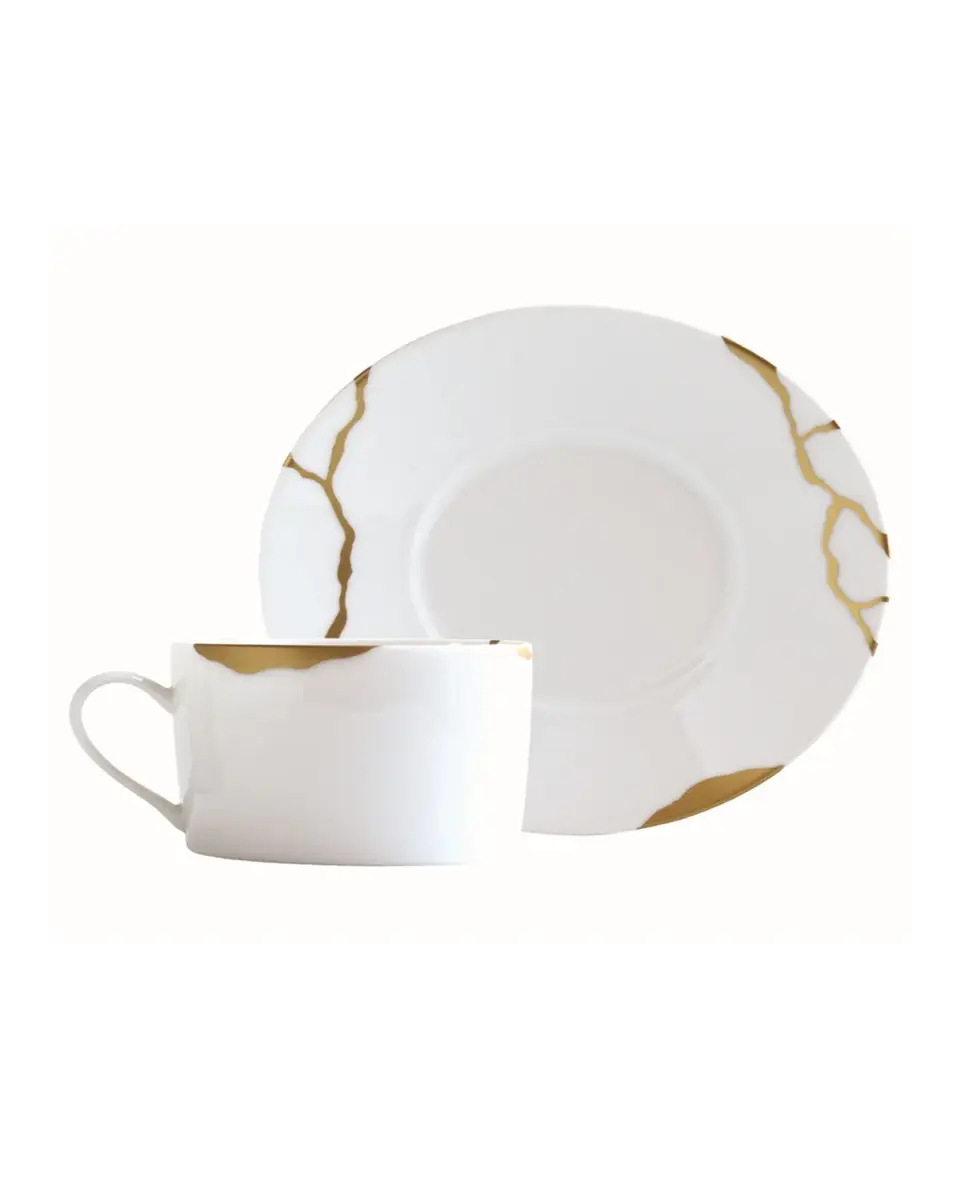 Bernardaud Kintsugi Tea Saucer (Only) | Thumbnail 2 Bernardaud Kintsugi Tea Saucer (Only) | Thumbnail 2