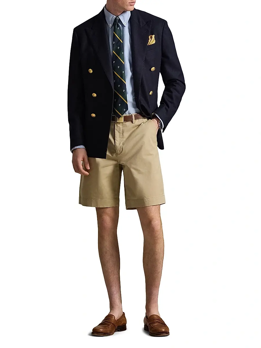 Polo Ralph Lauren Men's Stretch-Cotton Twill Shorts | Thumbnail 2 Polo Ralph Lauren Men's Stretch-Cotton Twill Shorts | Thumbnail 2