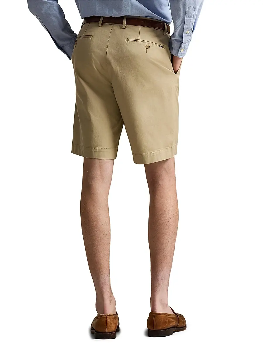 Polo Ralph Lauren Men's Stretch-Cotton Twill Shorts | Thumbnail 4 Polo Ralph Lauren Men's Stretch-Cotton Twill Shorts | Thumbnail 4