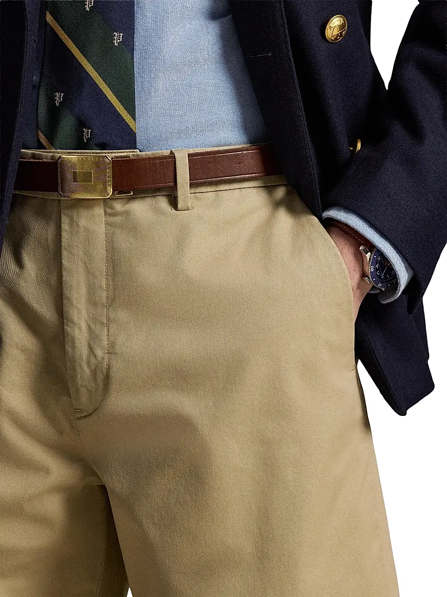 Polo Ralph Lauren Men's Stretch-Cotton Twill Shorts | Thumbnail 5 Polo Ralph Lauren Men's Stretch-Cotton Twill Shorts | Thumbnail 5