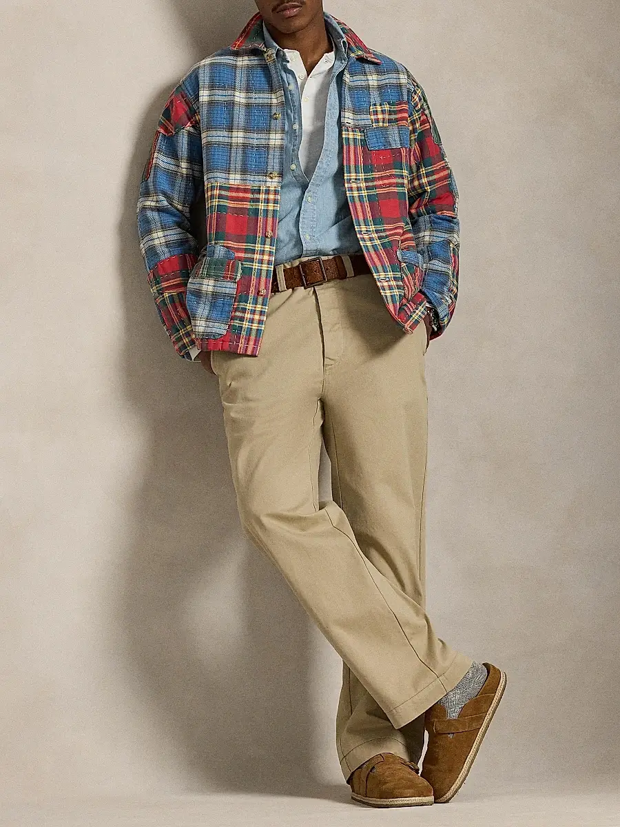 Polo Ralph Lauren Men's Heritage Flat Front Cotton Twill Chinos | Thumbnail 6 Polo Ralph Lauren Men's Heritage Flat Front Cotton Twill Chinos | Thumbnail 6