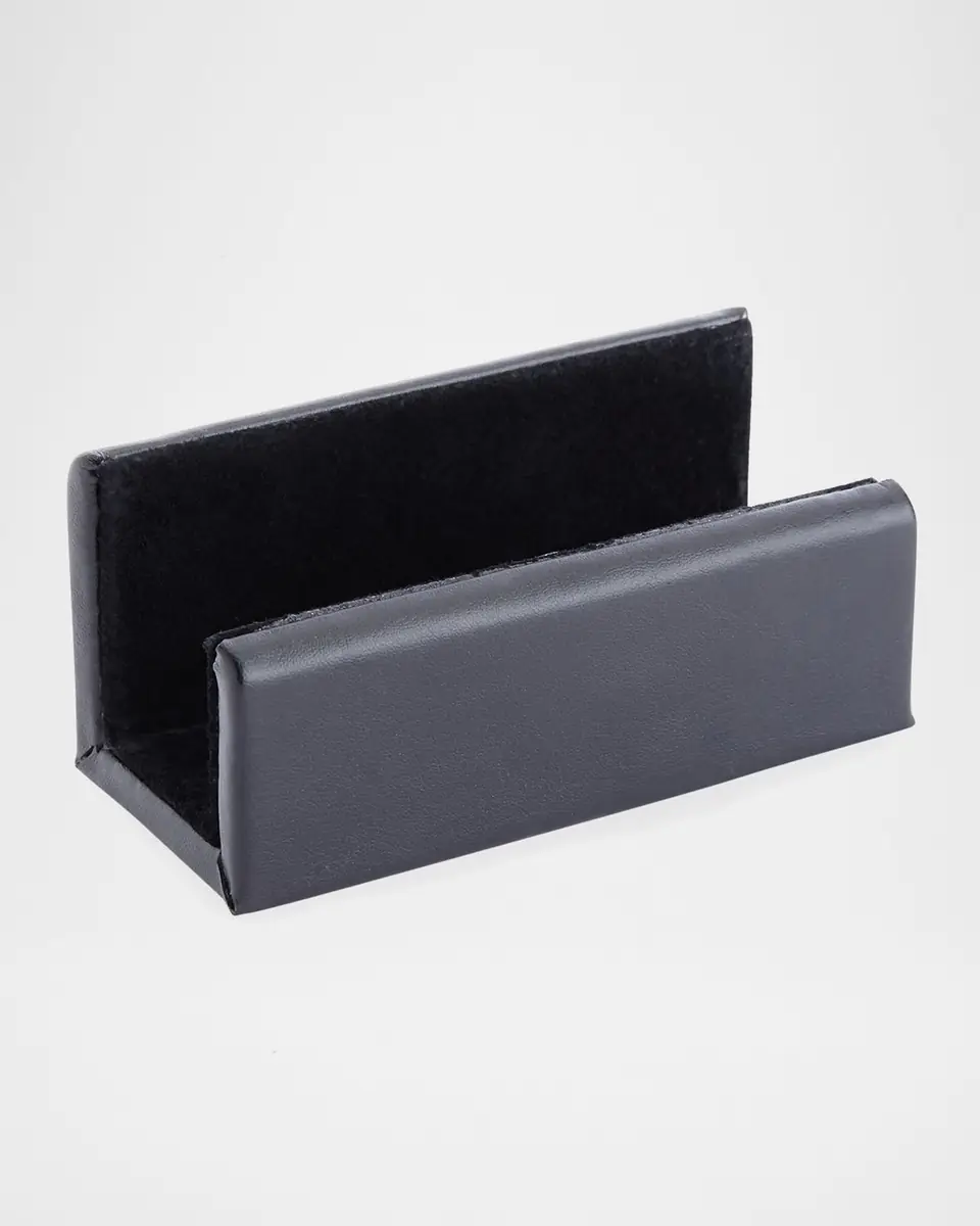 Royce New York Personalized Leather Business Card Display Holder | Thumbnail 4 Royce New York Personalized Leather Business Card Display Holder | Thumbnail 4
