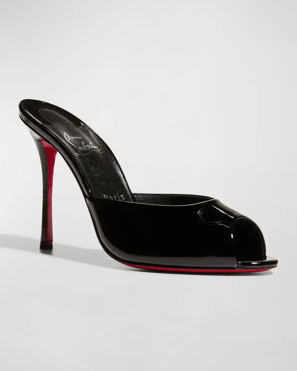Christian Louboutin 100mm Me Dolly Patent Sandals | Thumbnail 2 Christian Louboutin 100mm Me Dolly Patent Sandals | Thumbnail 2