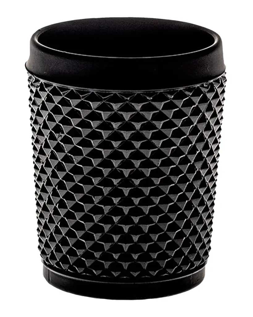 Vista Alegre Bicos Black Frost Lowball Glass