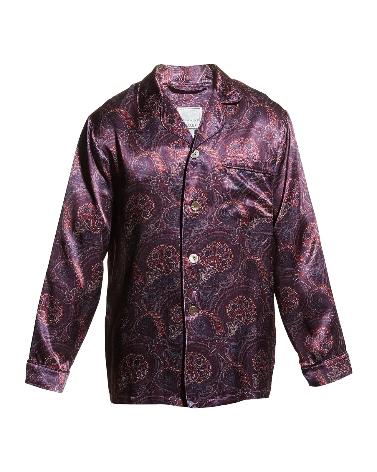Men's Silk Paisley Pajama Set Men's Silk Paisley Pajama Set