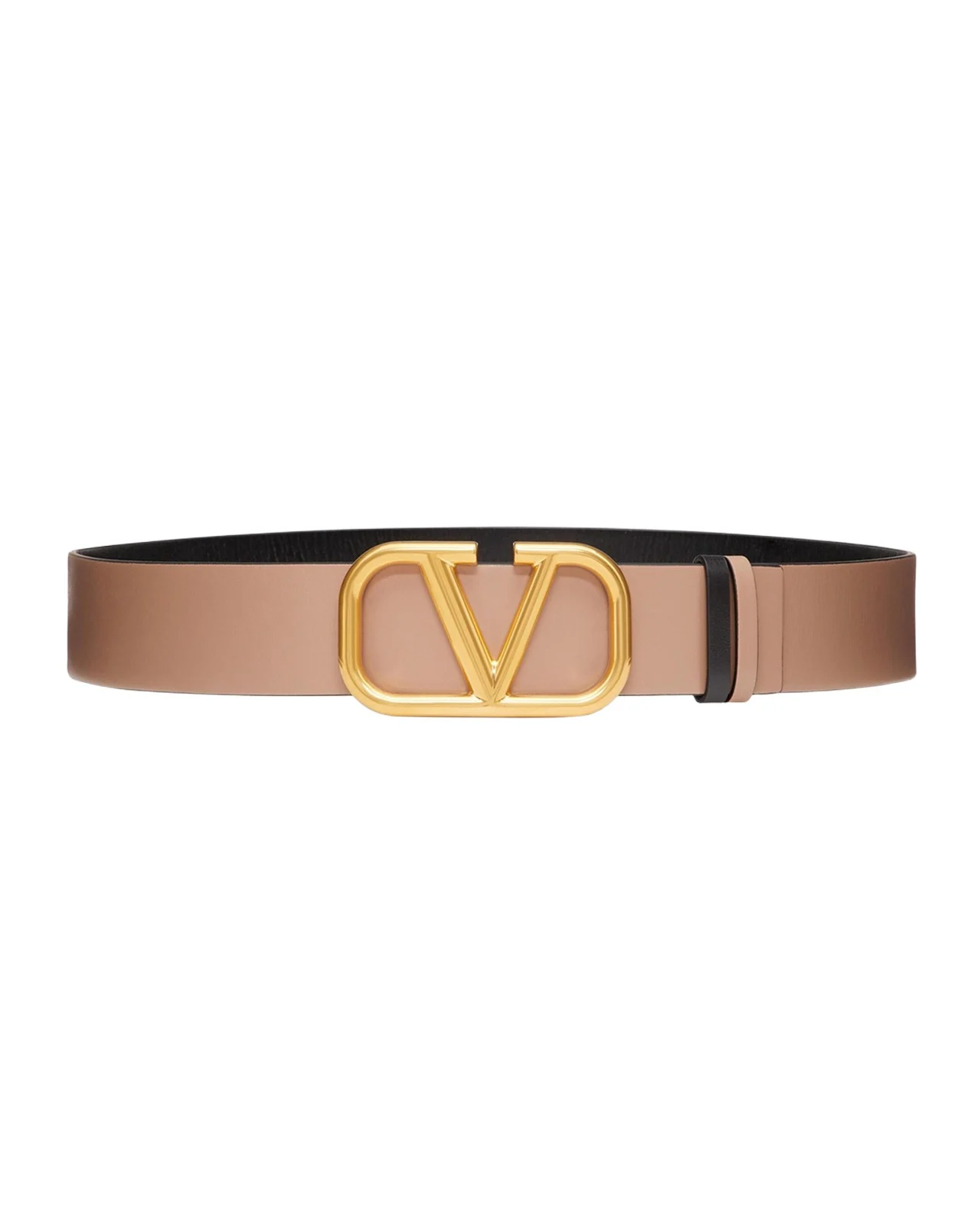 VLogo Leather Belt, 40mm VLogo Leather Belt, 40mm
