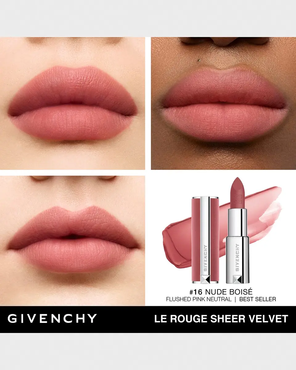 Givenchy Le Rouge Sheer Velvet Lipstick | Thumbnail 3