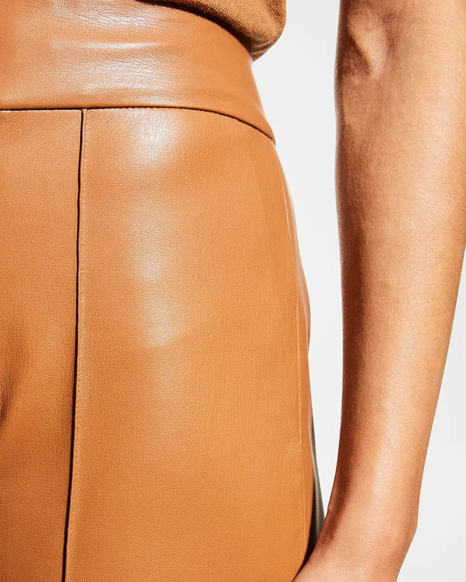 Alice + Olivia Dylan High-Waist Faux-Leather Pants | Thumbnail 5 Alice + Olivia Dylan High-Waist Faux-Leather Pants | Thumbnail 5