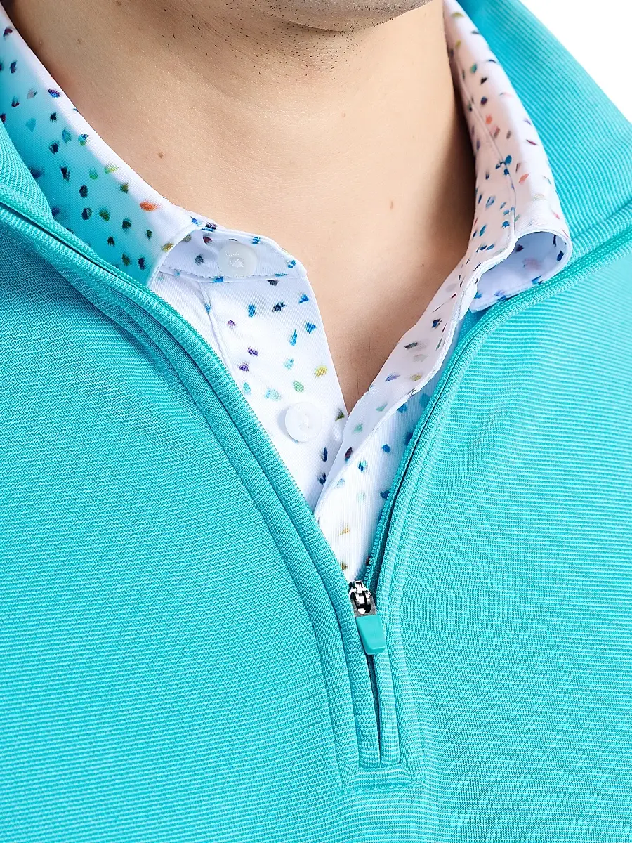 Robert Graham Men's Troland Quarter-Zip Pullover | Thumbnail 7 Robert Graham Men's Troland Quarter-Zip Pullover | Thumbnail 7