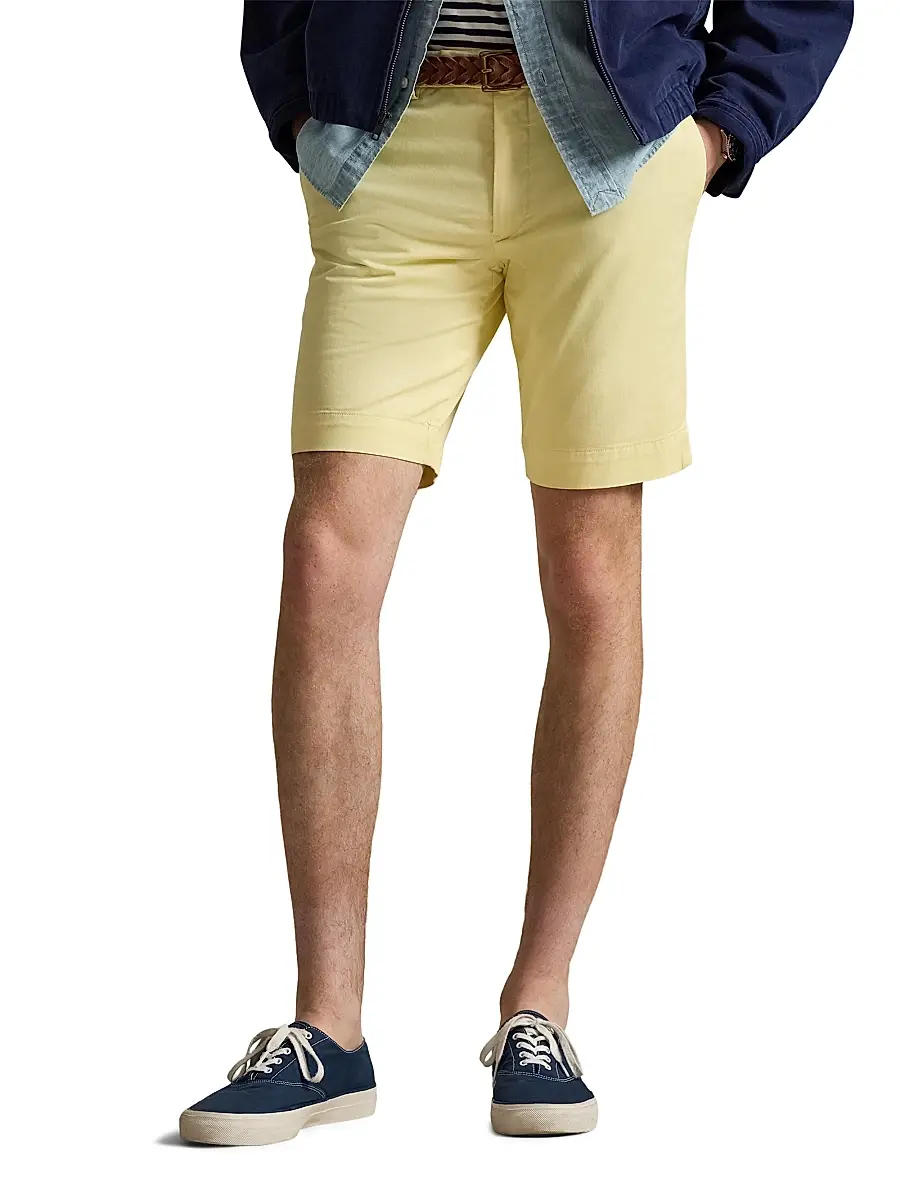 Polo Ralph Lauren Men's Stretch-Cotton Twill Shorts | Thumbnail 3 Polo Ralph Lauren Men's Stretch-Cotton Twill Shorts | Thumbnail 3