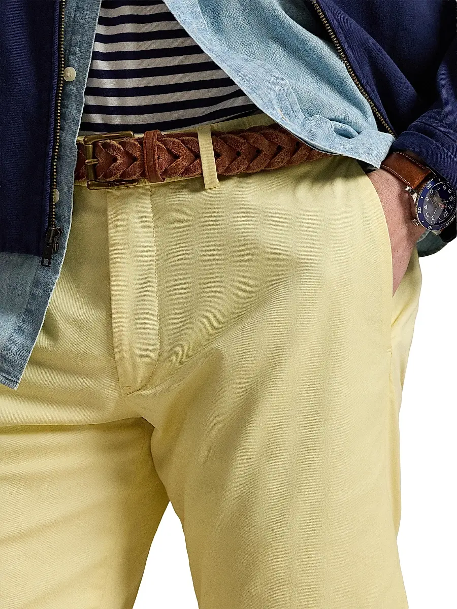 Polo Ralph Lauren Men's Stretch-Cotton Twill Shorts | Thumbnail 5 Polo Ralph Lauren Men's Stretch-Cotton Twill Shorts | Thumbnail 5