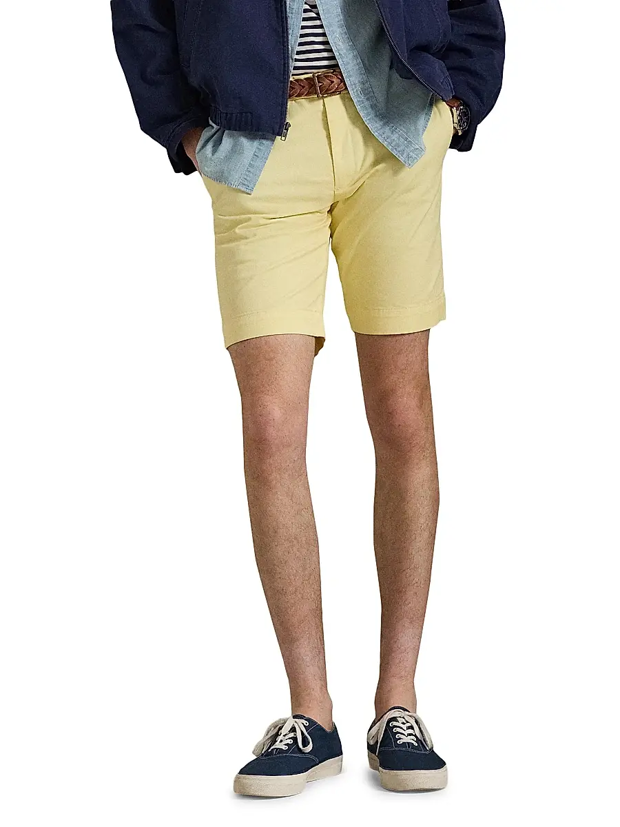 Polo Ralph Lauren Men's Stretch-Cotton Twill Shorts | Thumbnail 6 Polo Ralph Lauren Men's Stretch-Cotton Twill Shorts | Thumbnail 6