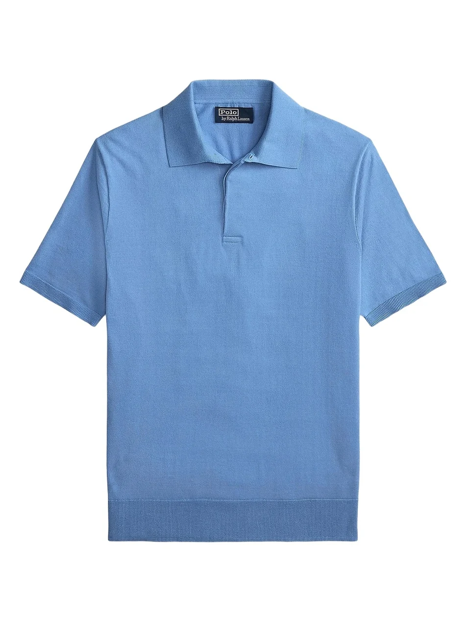 Polo Ralph Lauren Men's Cutaway Collar Cotton Polo Shirt