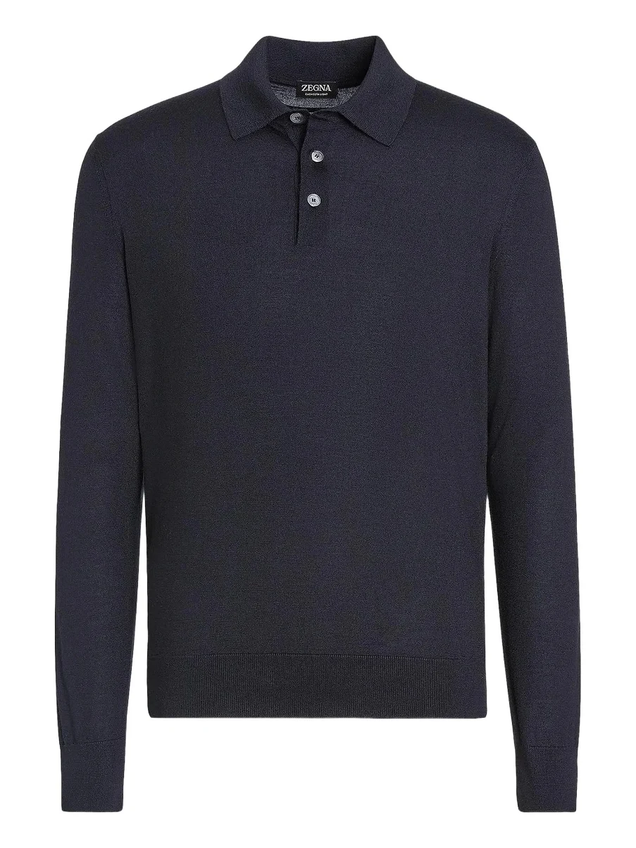Zegna Men's Cashseta Polo Shirt