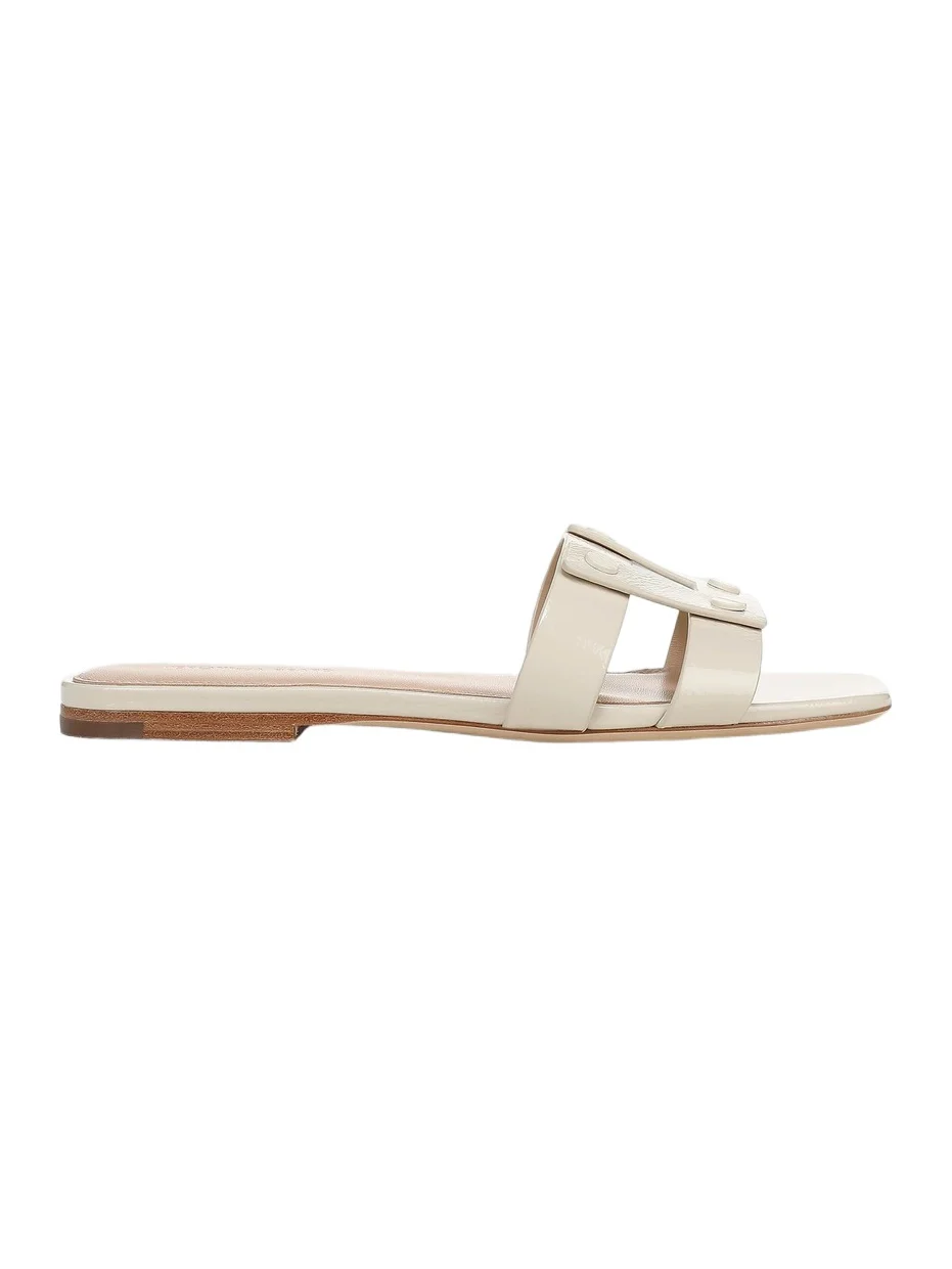 Women's Via Slide Leather Sandals Women's Via Slide Leather Sandals