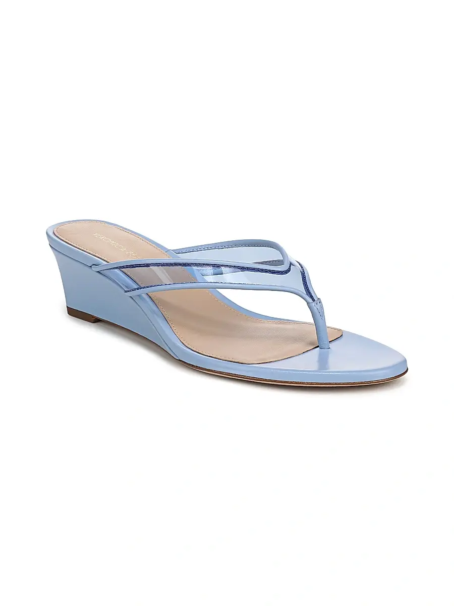 Veronica Beard Women's Clea 45MM Suede Wedge Sandals | Thumbnail 2 Veronica Beard Women's Clea 45MM Suede Wedge Sandals | Thumbnail 2