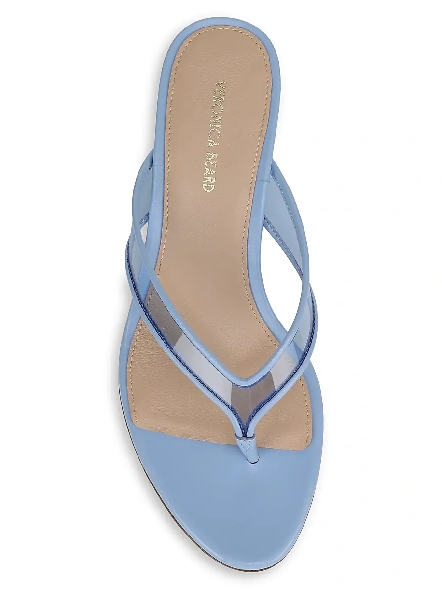 Veronica Beard Women's Clea 45MM Suede Wedge Sandals | Thumbnail 4 Veronica Beard Women's Clea 45MM Suede Wedge Sandals | Thumbnail 4