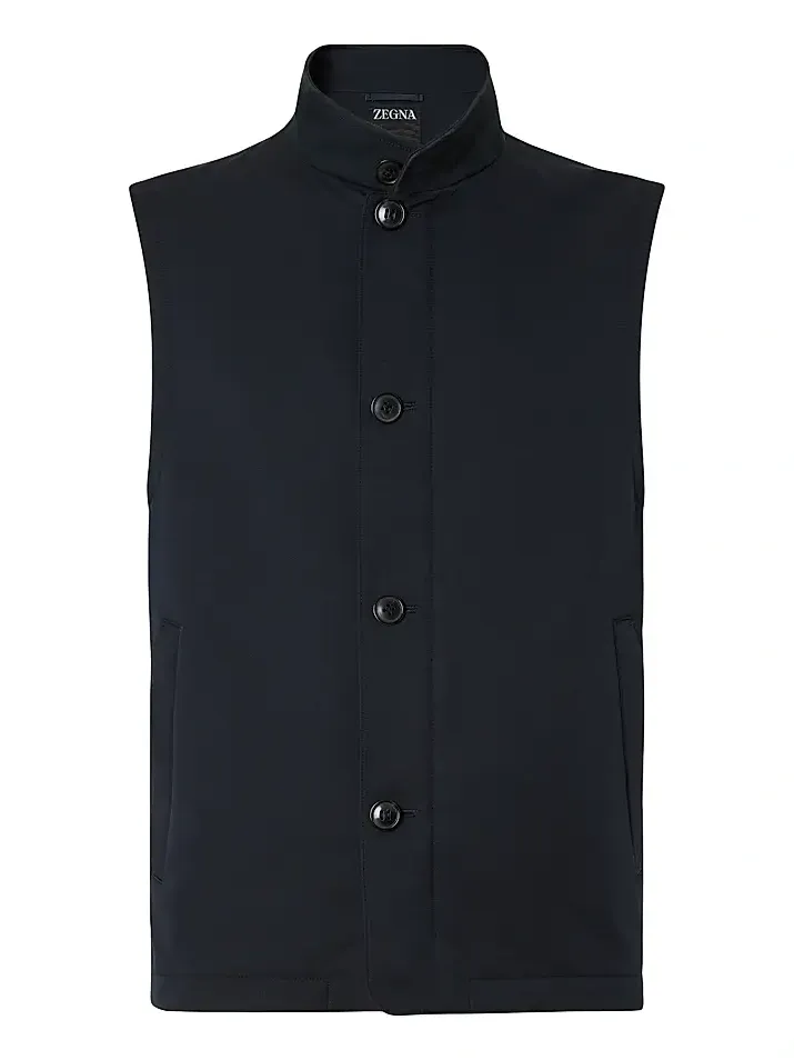 Zegna Men's Microfiber Motorin 50CC Vest